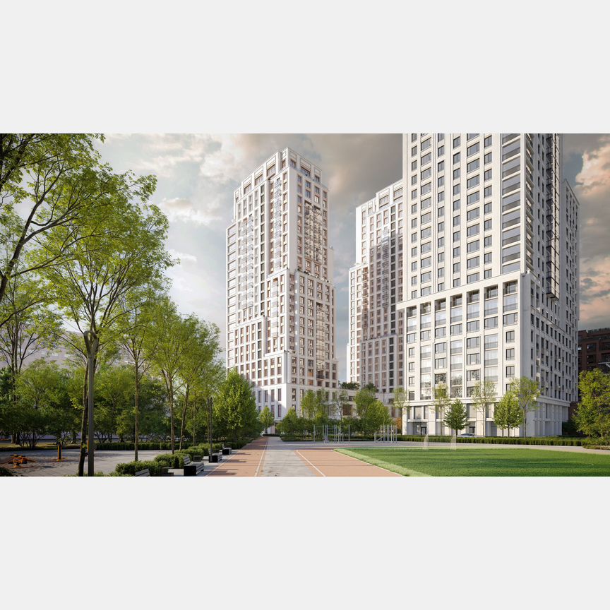 2-к. квартира, 86,8 м², 18/27 эт.