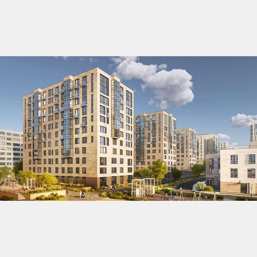 3-к. квартира, 101,3 м², 12/13 эт.