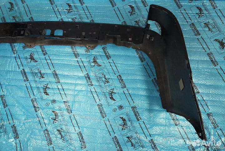 Задний бампер Лексус лх 450d Оригинал черный 15-21