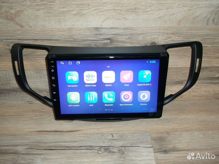 Магнитола 2DIN Honda Accord 8 Android GPS WiFi