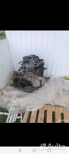 Продам мотор в сборе с коробкой и обвесом