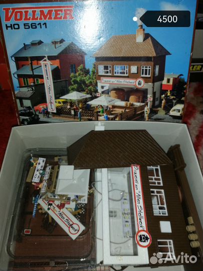 Макет дома, фабрики, заводы мосты 1/87