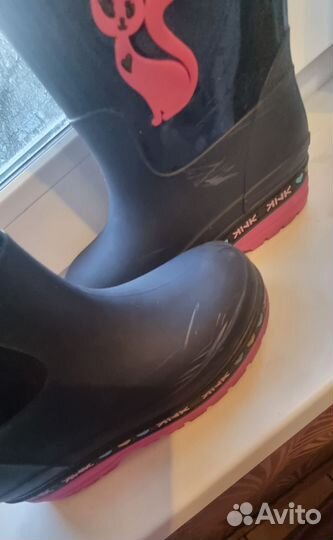 Детские резиновые сапоги 33