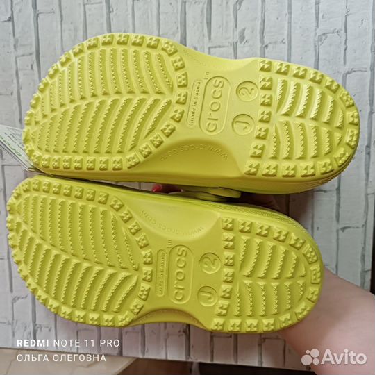 Сандалии / сабо crocs с11 и с12, с 13 и j1 и j3