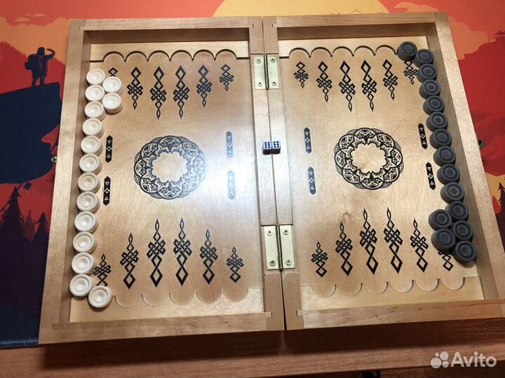 3 в 1 Шахматы/нарды/шашки