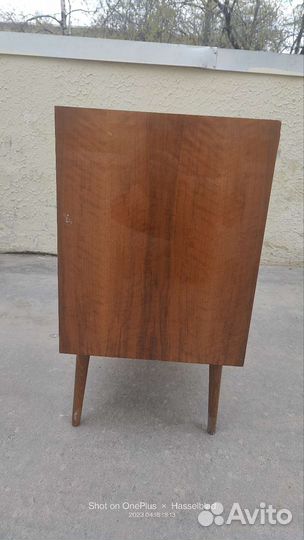 Ретро тумбочки 2 шт 1965 массив шпон И. Собеслав