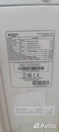 Кондиционер бу