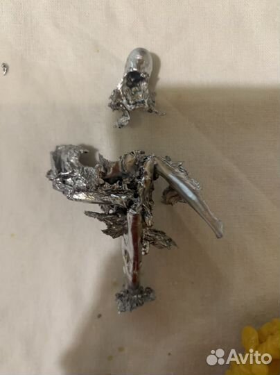 Отливка воском и свинцом. Чистка