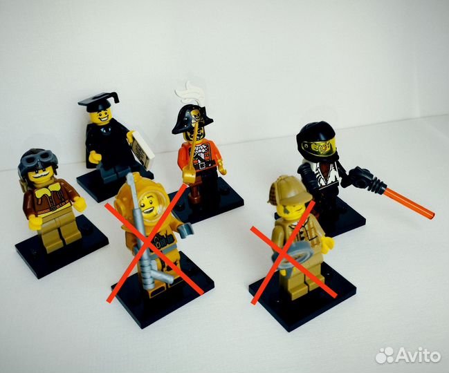 Лего minifigures разные серии