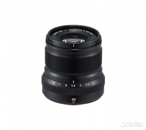 Объектив Fujifilm XF 50mm f/2 R WR черный