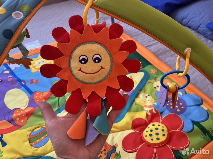 Развивающий коврик tiny love солнечный денек