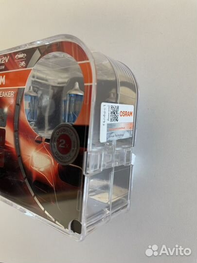 Лампа osram H7 night breaker laser +150