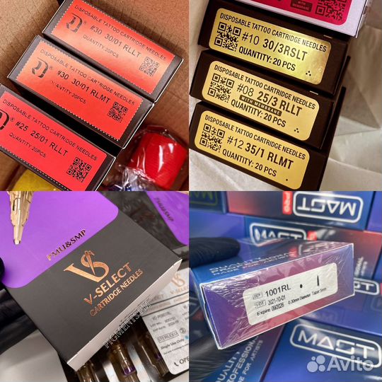 Пигменты, товары для татуажа