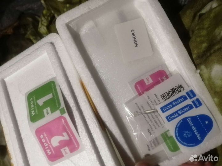 Стекло защитное на honor 8