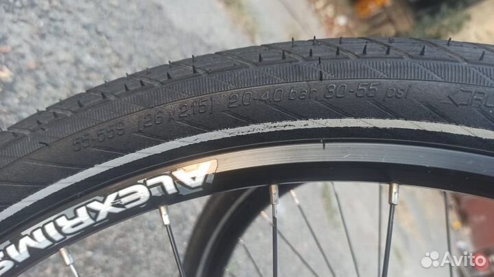 26 покрышки 26-2.15. schwalbe BIG apple K- Guard 3
