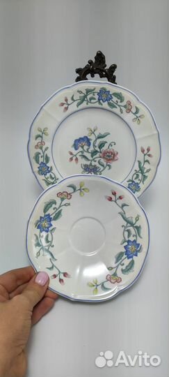 Кофейная пара тройка Villeroy & Boch фарфор Д5161