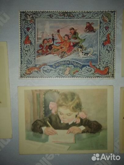 Открытки СССР редкие чистые