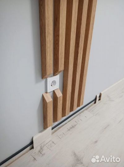 Рейки настенные/интерьерные/декоративные egger