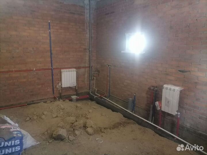 Услуги сантехника отопление, водопровод