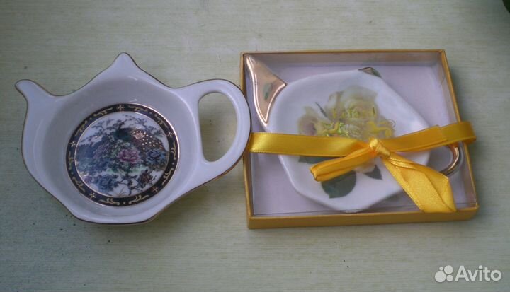 2 розетки для чайных пакетиков