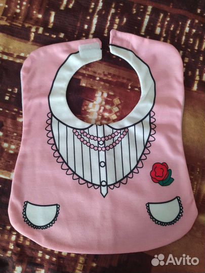 Слюнявчик новый