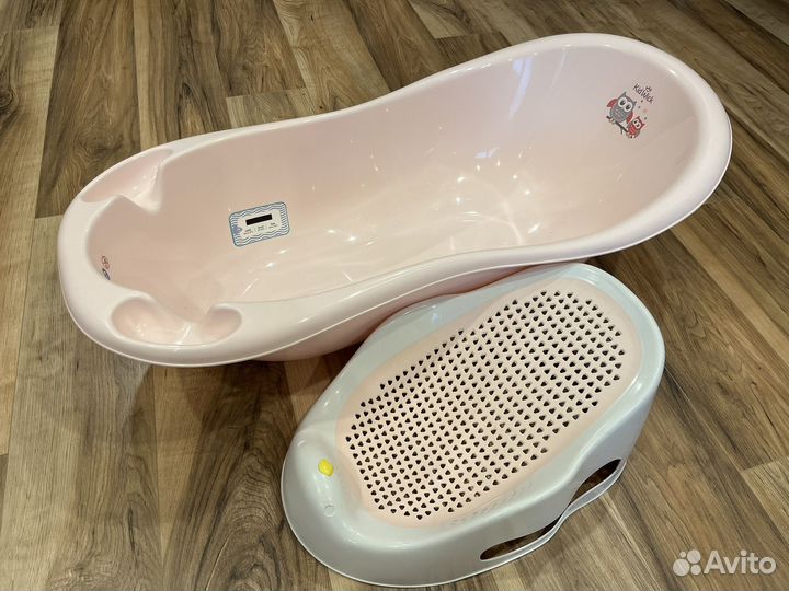 Ванночка для купания с горкой