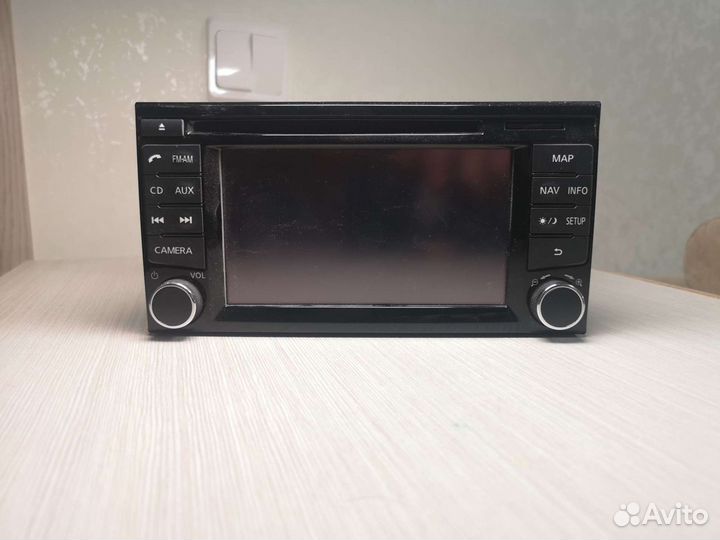 Магнитола на Nissan - Nissan connect 2