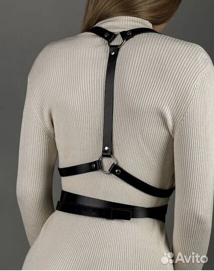 Портупея из натуральной кожи