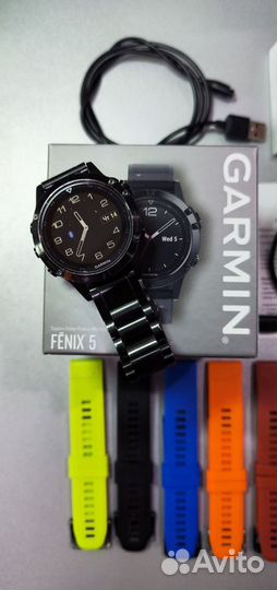 Часы Fenix 5 sapphire Garmin