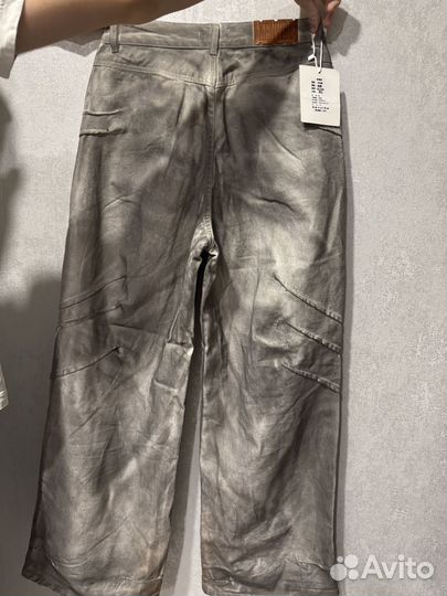 Джинсы мужские широкие модные