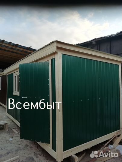 Бытовка 6 на 2 теплая для зимы