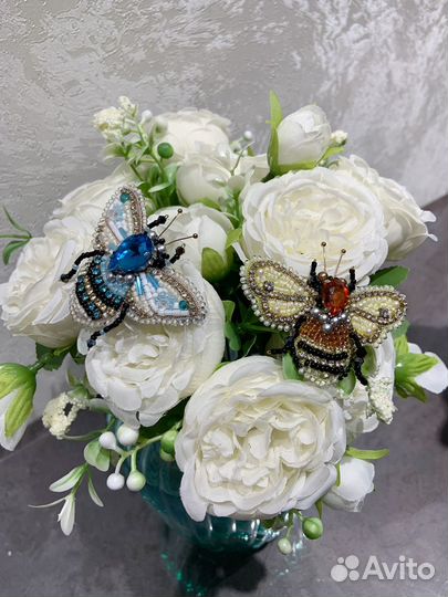 Броши ручной работы