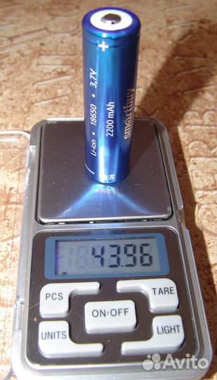 Аккумулятор 18650 2200 мАч Smartbuy