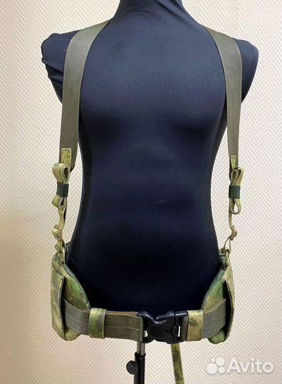 Боевой пояс с баллистическим пакетом и лямками Бр1