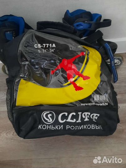 Роликовые коньки детские раздвижные