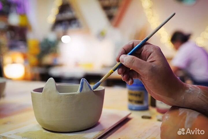 Мастер-класс по керамике с росписью