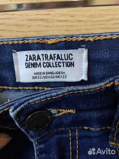 Джинсы zara skinny