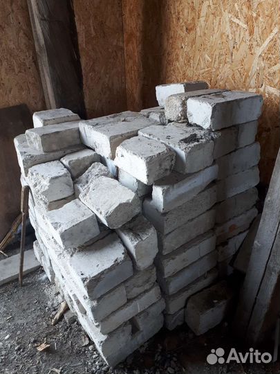 Кирпич силикатный б/у