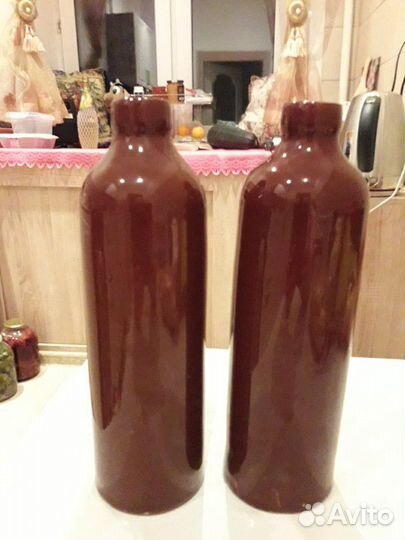 Глиняные бутылки