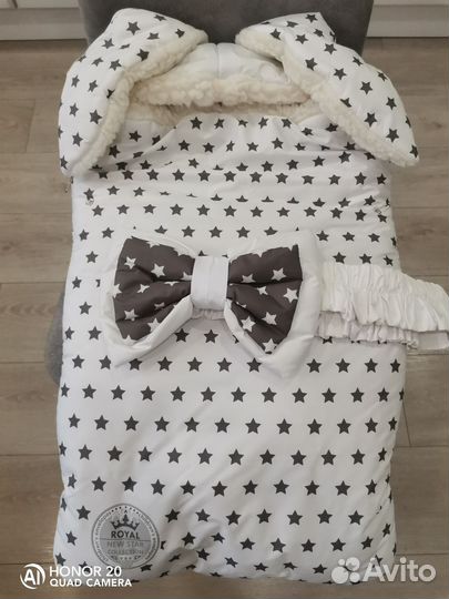 Конверт на выписку зимний