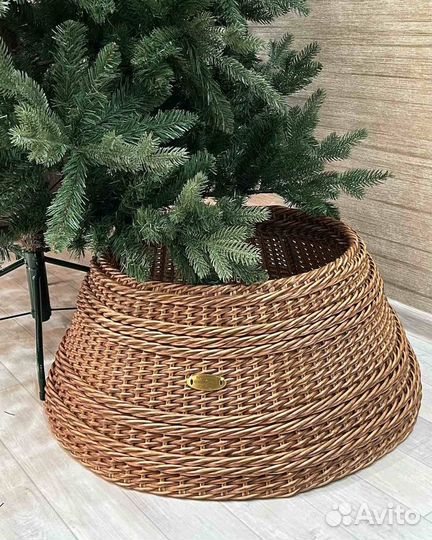 Кашпо из ротанга