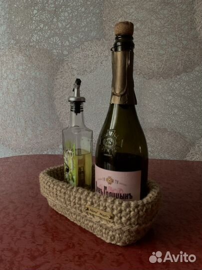 Мягкая корзинка с отворотом