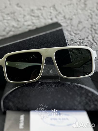 Очки полароид Prada мужские