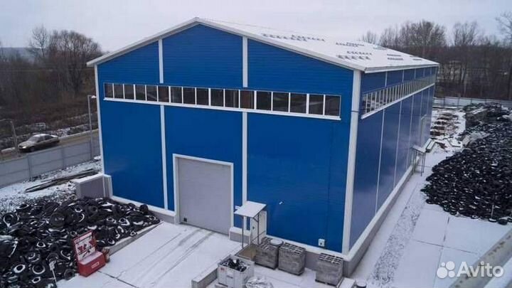 Ангар Магазины Сто с проектом