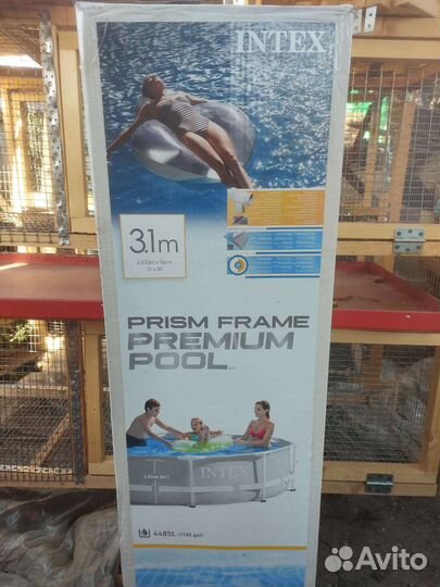 Каркасный бассейн intex