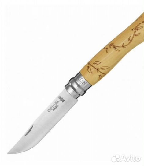 Нож складной Opinel 7 Nature 001551, 80 мм, самшит