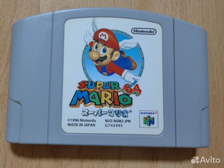 Super mario 64 картридж Nintendo 64