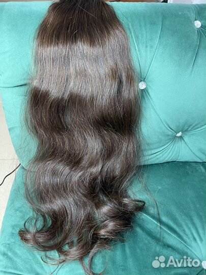 Волна детский срез некрашеный премиум 70 см