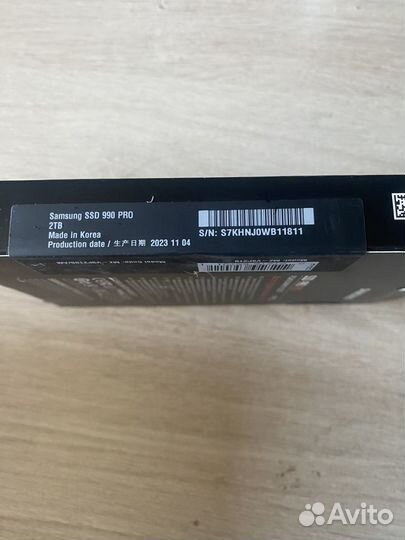 SSD Samsung 990 Pro 2Tb M.2