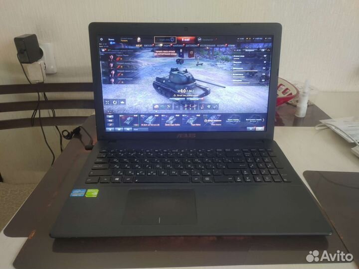 Мощный игровой,танки под 180фпс,новый аккумулятор